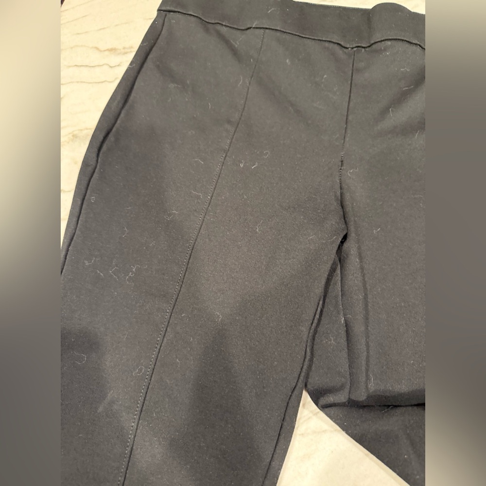 Anne Klein Black Pull On Ponte Riding Pants Stretch Comfort Waist XL - Picture 6 of 16